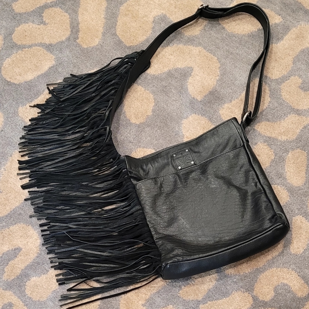 STS RANCHWEAR RHAPSODY WOODSTOCK CROSSBODY Black